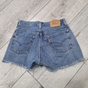 Levi's Classic Blue Jean Shorts